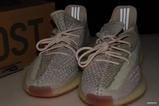 'Citrin Adidas Boost FW5318 V2 350 Reflective' Yeezy 0528
